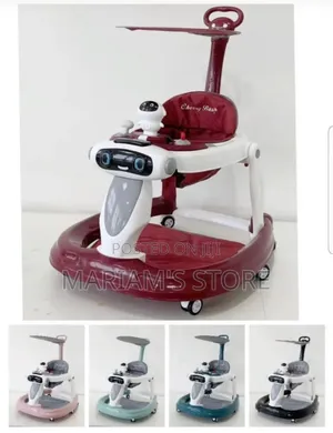 Multi-Functional Baby Walker with Interactive Robot Toy