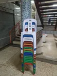 Brand New Quilted Plastic Chairs for Churches - 1