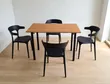 Foldable Garden Dining Table and Chairs Set - 1