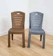Brand New Quilted Back Plastic Chairs - 1