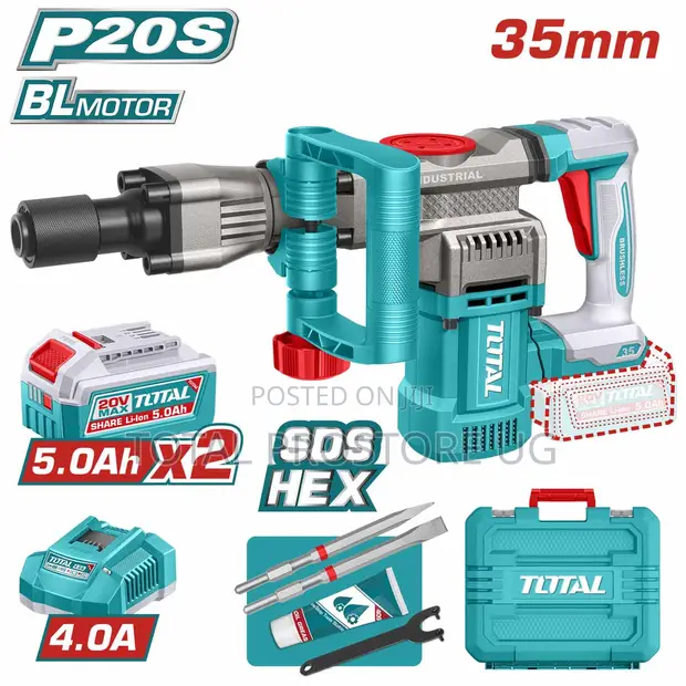 Total Cordless Demolition Breaker 35mm - 1
