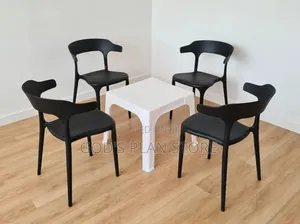 Casual Dining Plastic Table and Chairs Set