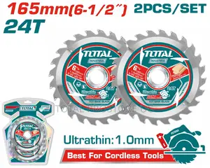 Ultra-Thin TCT Saw Blade Set 165mm