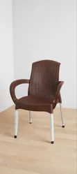 Brand New Plastic Chairs with Steel Legs - 2