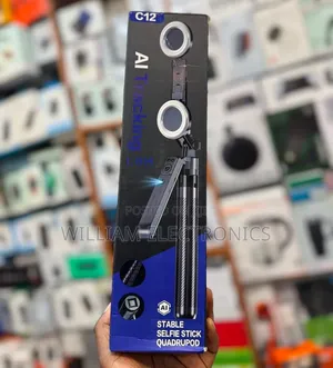 C12 AI Tracking Selfie Stick Tripod
