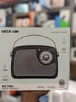 Green Lion Retro Radio Speaker with FM Bluetooth - 2