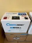 Cworth 100Ah 12V LiFePO4 Battery | 1280Wh Solar Storage - 1