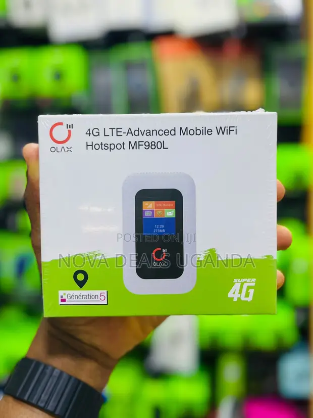 Olax MF980L 4G LTE Advanced Mobile WiFi Hotspot - 150Mbps - 1