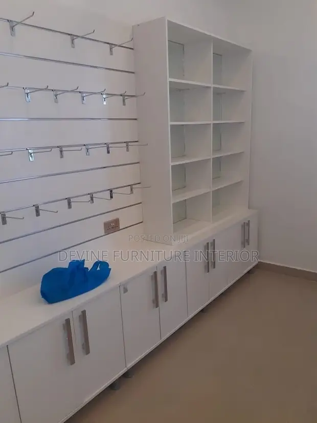 Metal and Timber Shelves - 1