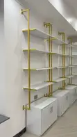 Metal and Timber Shelves - 2