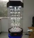 Electric Rotating LED Watch Display Stand - 2