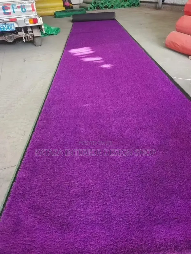 Purple Grass Carpet - 1