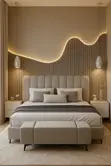 5x6 Bed Frame - Cream Color - 3