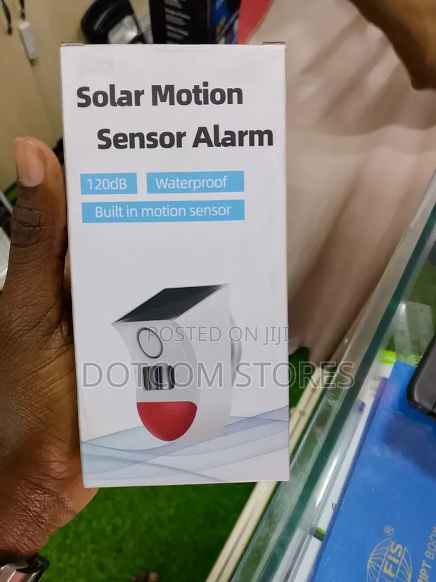 SMARSECUR Outdoor Solar Sound Alarm Motion Sensor CT90R - 1
