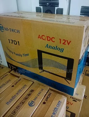 Mitech Analog TV 17"-43" - Clear Picture, Dual Voltage