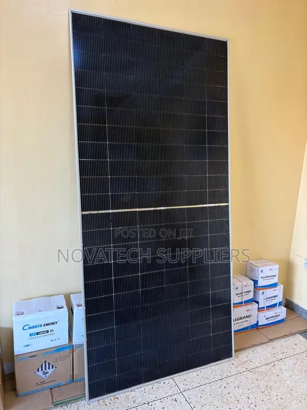 Premium 620W Monocrystalline Solar Panel for Home & Commercial Use - 1
