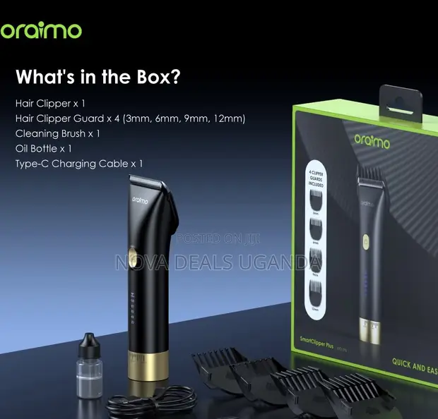 Oraimo SmartClipper Plus OCL-210 Professional Rechargeable Hair Clipper - 1