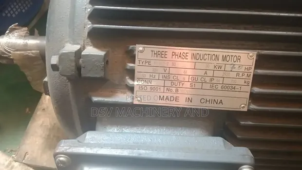 30kW High-Speed Electric Motor (380V, 3-Phase) - 1