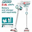 Total Tools Prostore Cordless Vacuum Cleaner 120W - 1