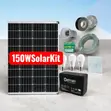 150W Complete Solar Home Lighting Kit - 1