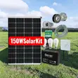 150W Smart Solar Home Kit - Backup Power - 1