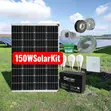 150W Smart Solar Home Kit - Backup Power - 2