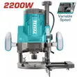 Total Electric Router 2200W - 1