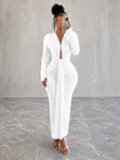 Women's Long Dress - 1