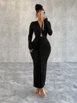 Women's Long Dress - 2