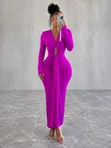 Women's Long Dress - 3
