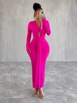 Women's Long Dress - 4