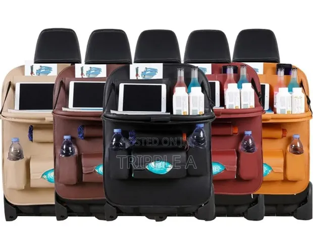 Foldable Car Dining Table & Organizer - 1