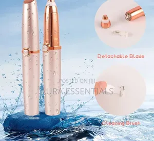 Electric Eyebrow Shaver & Facial Hair Remover with LED Light