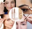 Electric Eyebrow Shaver & Facial Hair Remover with LED Light - 4