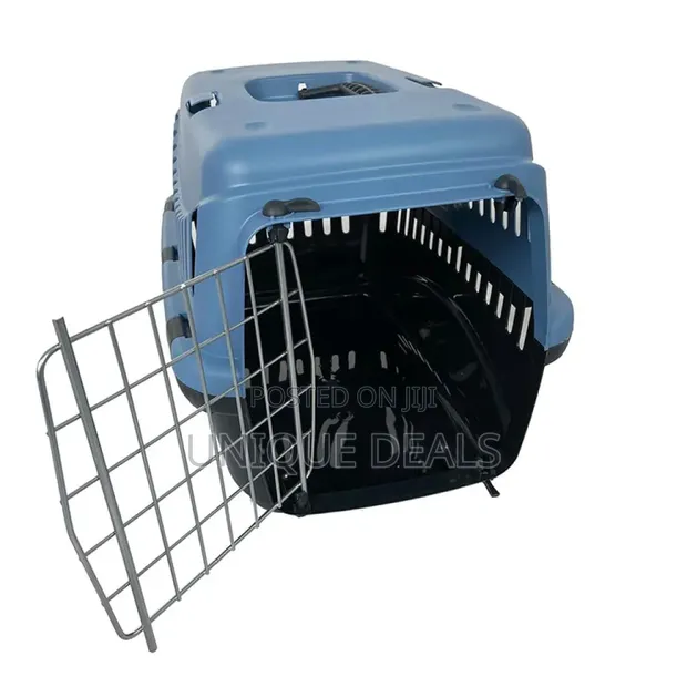 Portable Dog Crate Kennel Travel Pet Carrier Bed - 1