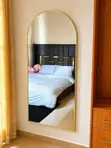 Wall Mounted Mirror - Rose Gold - 1