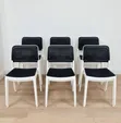 Corda Plastic Dining Chairs (Set of 4) - 1