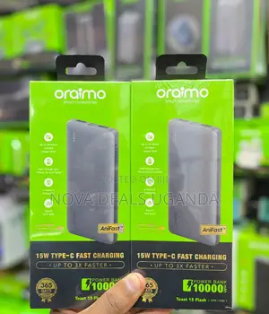 Oraimo Toast 15 Flash 10,000mAh Power Bank (OPB-1100D)