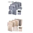 8-Piece Double Zipper Packing Cubes Set - 2