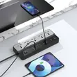 Porodo 5 AC Universal Power Strip 3000W, 9 USB PD35W, QC20W, 24H Timer - 2