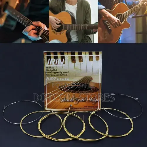 Acoustic Folk Guitar Strings Replacement Full Set - 1