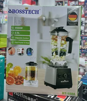 BOSSTECH 2-in-1 Commercial Blender