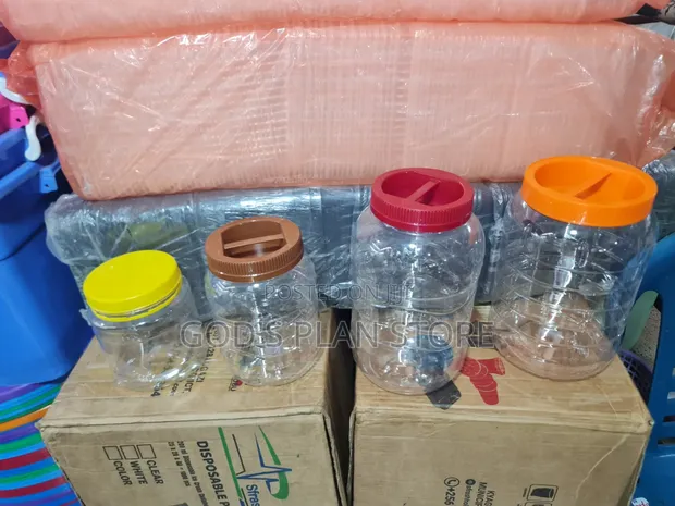 12pcs Plastic Tins - All Sizes - 1