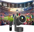 Porodo Smart Android Projector with WiFi & Bluetooth - 1