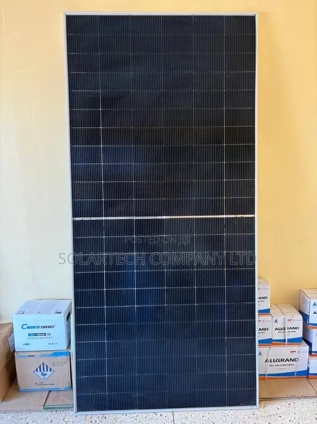 600W Monocrystalline Solar Panel - 48V, 22% Efficiency - 1