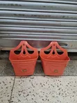 Restaurant Decorations Plastic Wall Hanging Flower Pots - 3