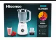 Hisense H15TBWES1A 2-in-1 Blender & Grinder - 2