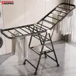 Sanipro 3-Tier Carbon Steel Folding Laundry Hanger - 1