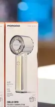 Porodo Chillo Cryo Foldable Handheld Fan - 3000mAh Rechargeable - 2