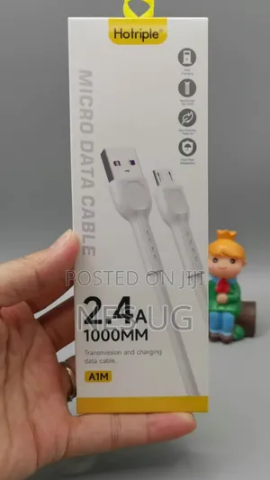 Hotriple Micro USB Data Cable - White